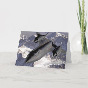 Supersonic Fighter Jet Card