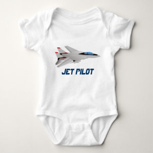 Supersonic Jet-Fighter Design for Kids Baby Bodysuit