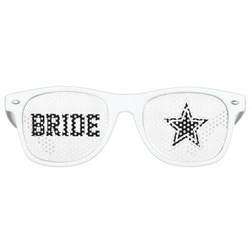 Superstar Bride Shades Fun Wedding Sunglasses