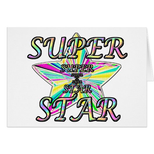 Superstar Cards (Front Horizontal)