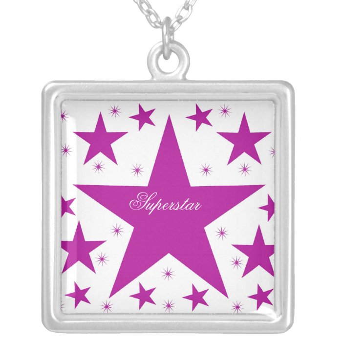 Superstar Collection Necklace, Purple