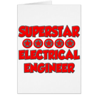 Superstar Electrical Engineer Cards