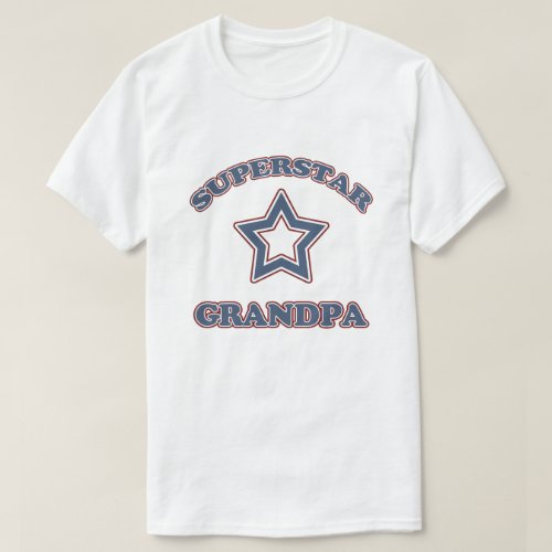 Superstar Grandpa T_Shirt