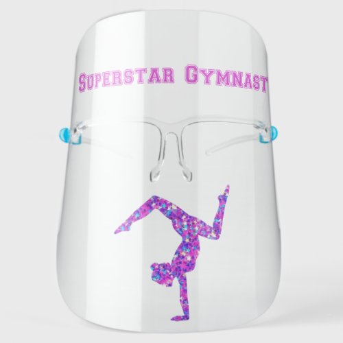 Superstar Gymnast Gymnastics Face Shield