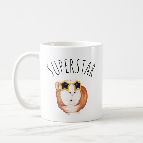 SUPERSTAR Happy Guinea Pig Coffee Mug
