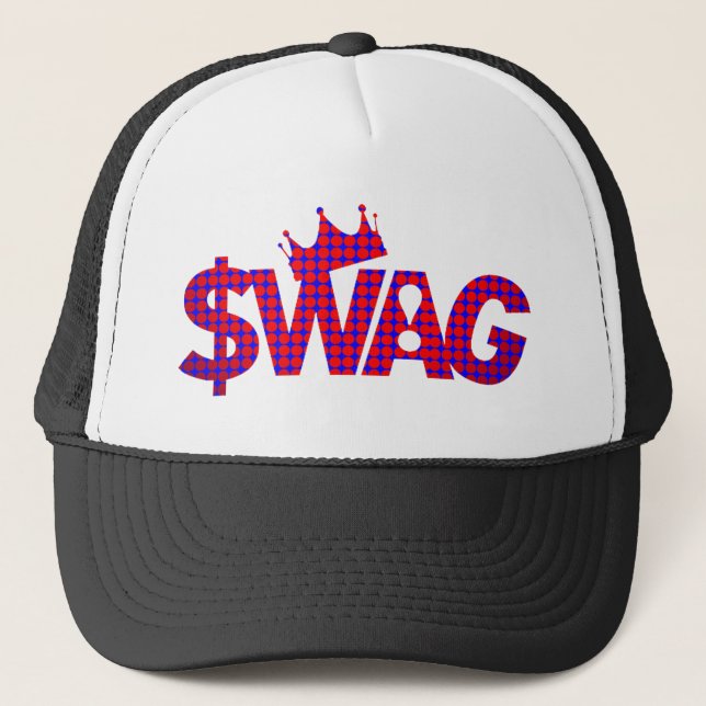 Superstar King of Swag! Trucker Hat (Front)