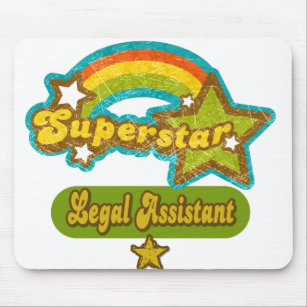 Superstar Legal Assistant Mouse Pad