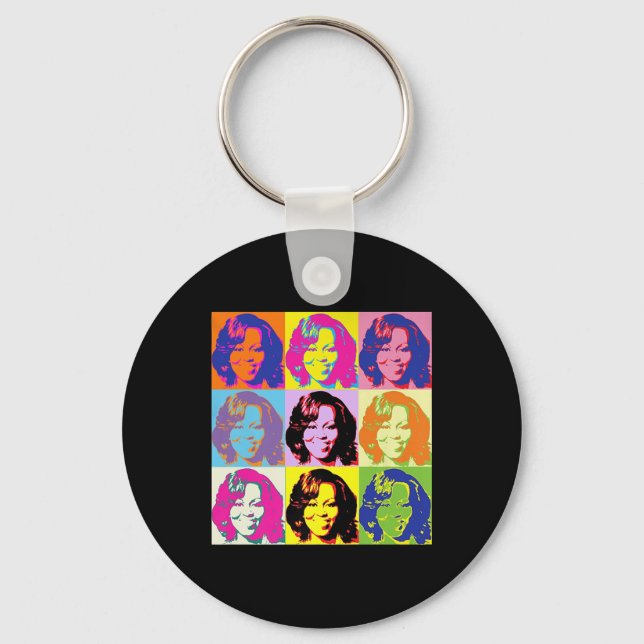 Superstar Michelle Premium  Keychain (Front)