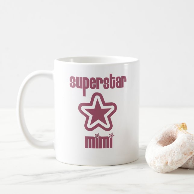 Superstar Mimi Coffee Mug (With Donut)