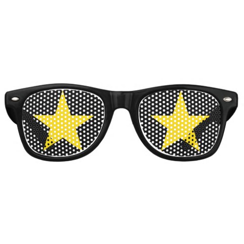 Superstar Party Shades GoldBlack