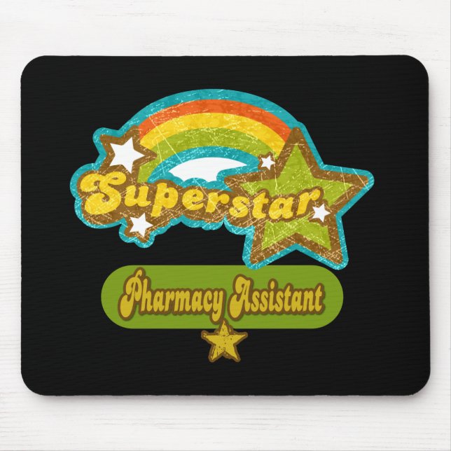 Superstar Pharmacy Assistant Mouse Pad (Front)