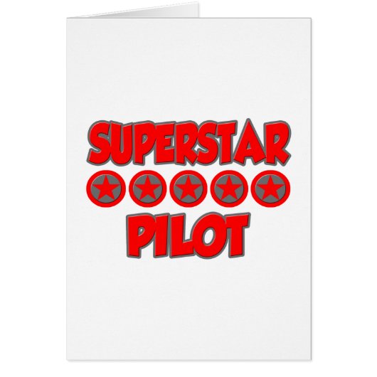 Superstar Pilot Cards (Front)