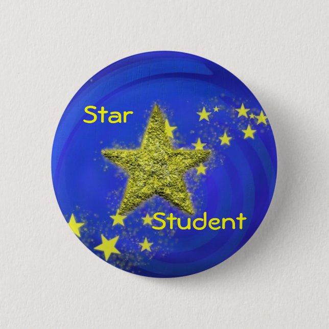 Superstar Pinback Button (Front)