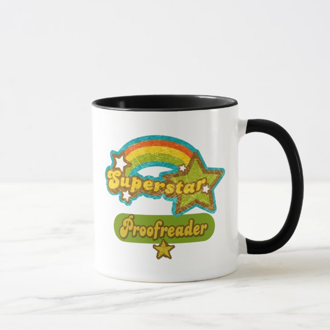 Superstar Proofreader Mug (Right)