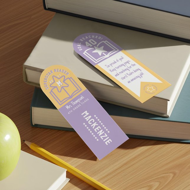 Superstar Reader Reward Teacher Gift for Students Bookmarks (Superstar Reader Reward Teacher Gift for Students Bookmarks)