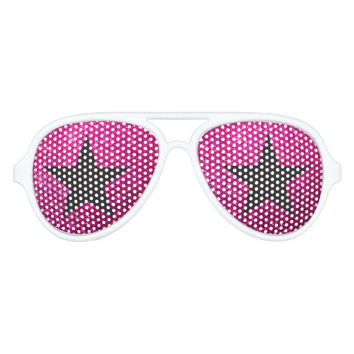 pink party sunglasses