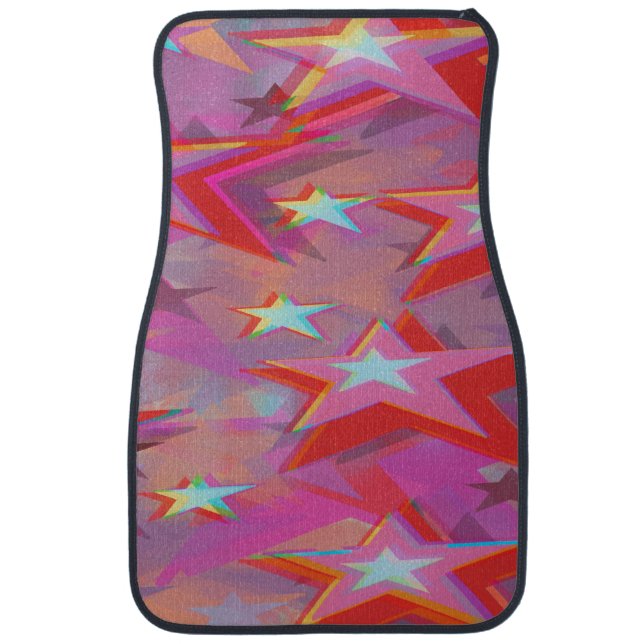 Superstar Three Dimensional Design Car Floor Mat (Front)