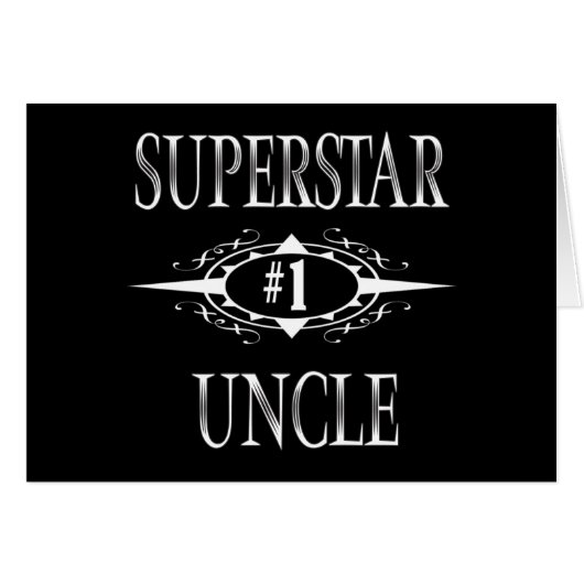 Superstar Uncle Cards (Front Horizontal)