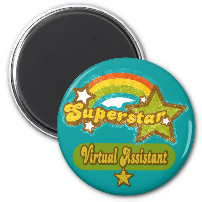 Superstar Virtual Assistant Fridge Magnets