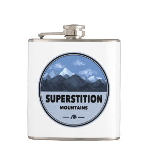 Superstition Mountains Arizona Camping Flask