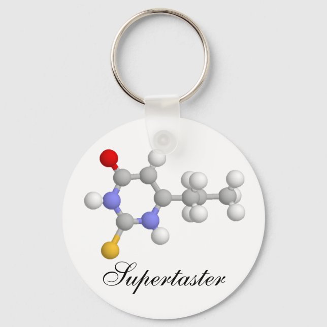 Supertaster Keychain (Front)