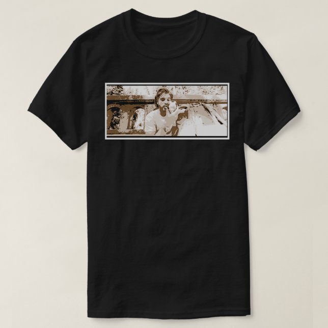 Supertramp Organic vegan apple in to the wild art T-Shirt (Design Front)