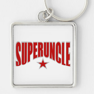 SUPERUNCLE key chain - customizable