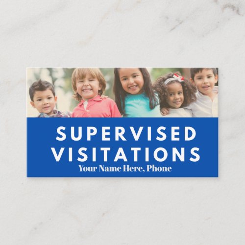 Supervised Visitations Business Card