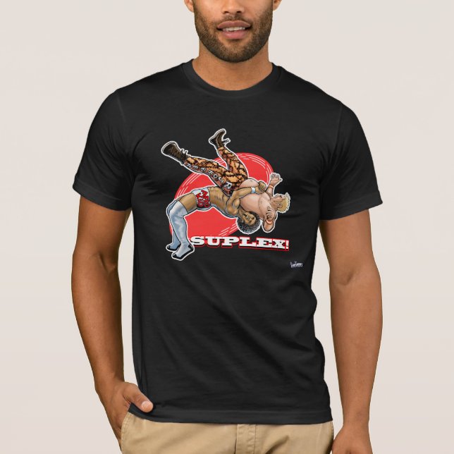 Suplex! pro wrestling shirt (Front)