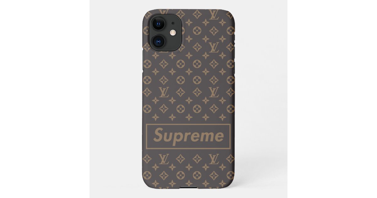 IPhone 11 Case - Supreme Vuitton Black