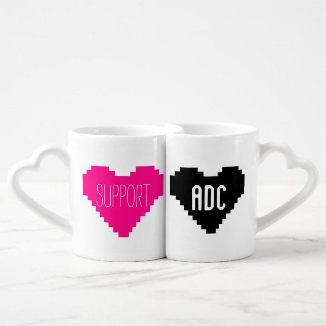 Supp & ADC Coffee Mug Set (Front Nesting)