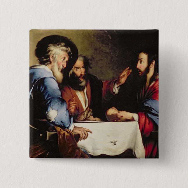 Supper at Emmaus Button (Front)