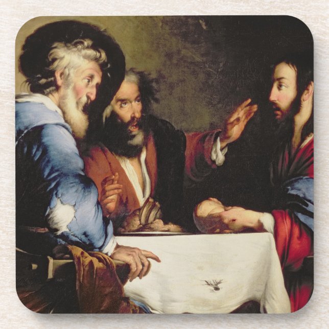 Supper at Emmaus Coaster (Front)