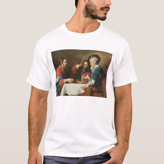Supper at Emmaus (oil on canvas) 2 T-Shirt (Front)