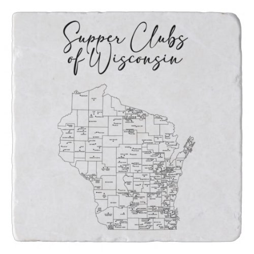 Supper Clubs of Wisconsin Trivet