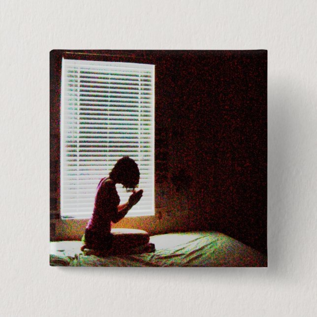 Supplication Pinback Button (Front)