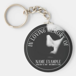 Supplies for Funeral and Bereavements Keychain