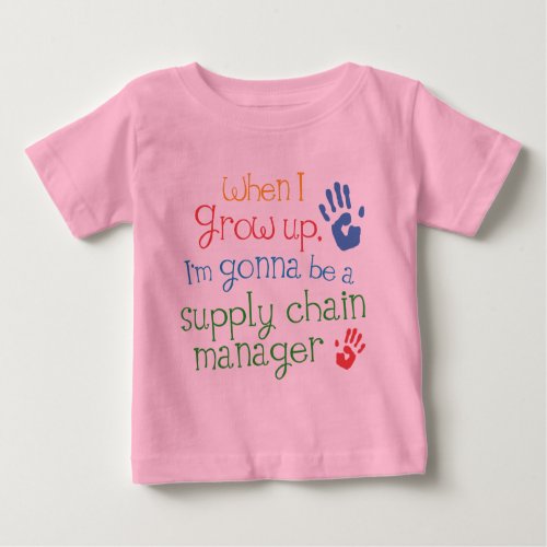 Supply Chain Manager Future Infant Baby T_Shirt