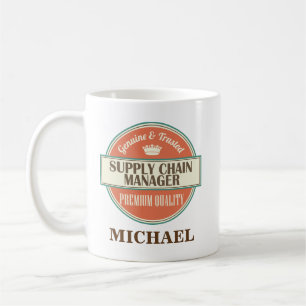 Supply Chain Manager Personalized Office Mug Gift