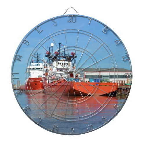 Supply Ships Energy Lord And Durga Devi Dartboard