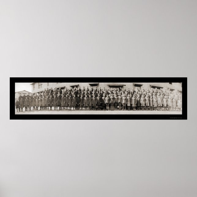 Supply Soldiers WWI Photo 1919 Poster (Front)