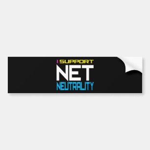 Suppor Net Neutrality Bumper Sticker