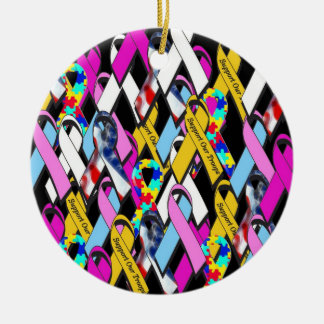 Support a Cause Ceramic Ornament