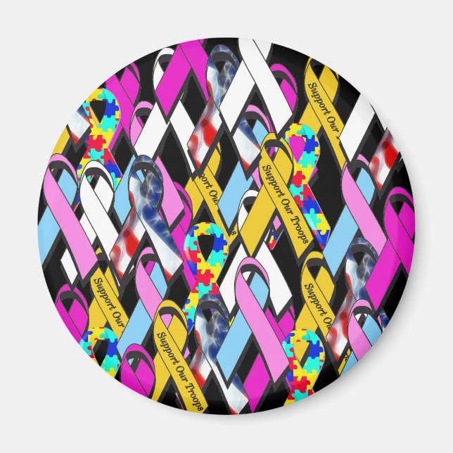 Support a Cause Magnet (Front)