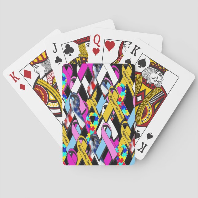 Support a Cause Playing Cards (Back)