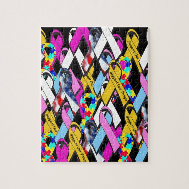 Support a Cause Puzzle (Vertical)