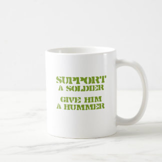 Support a Soldier - Give him a hummer Coffee Mug