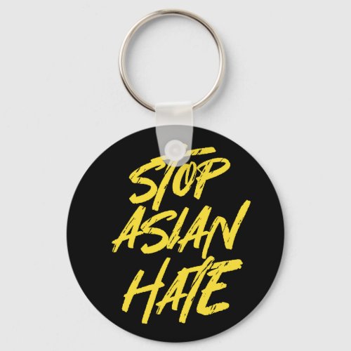 Support AAPI Awareness Stop Asian Hate Keychain