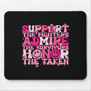 Support Admire Honor Breast Cancer Awareness Warri Mouse Pad