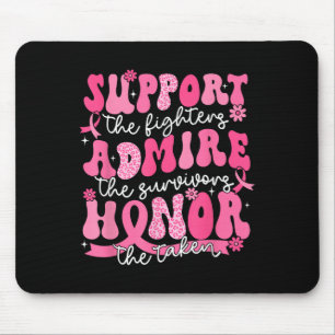 Support Admire Honor Breast Cancer Awareness Warri Mouse Pad